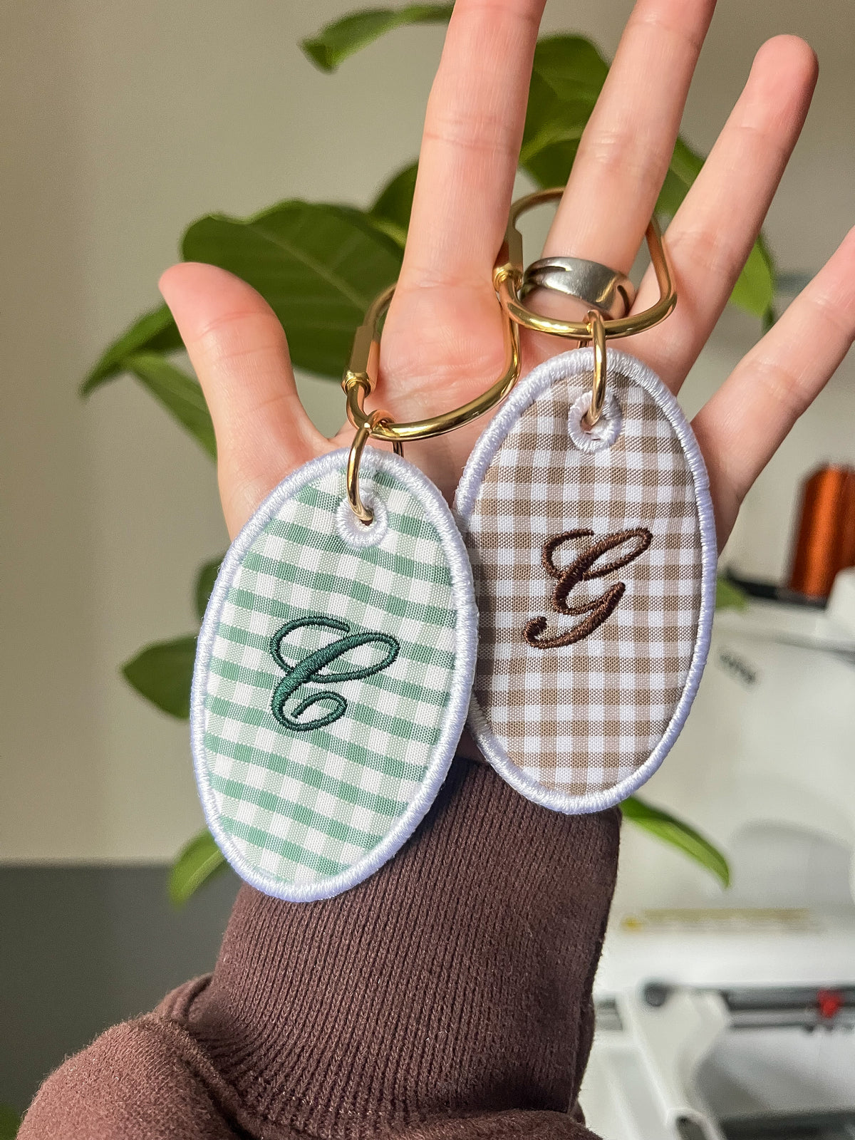 Personalised Embroidered Luggage Tags