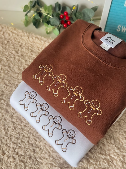 Flauschiges Lebkuchenplätzchen-Weihnachts-Sweatshirt