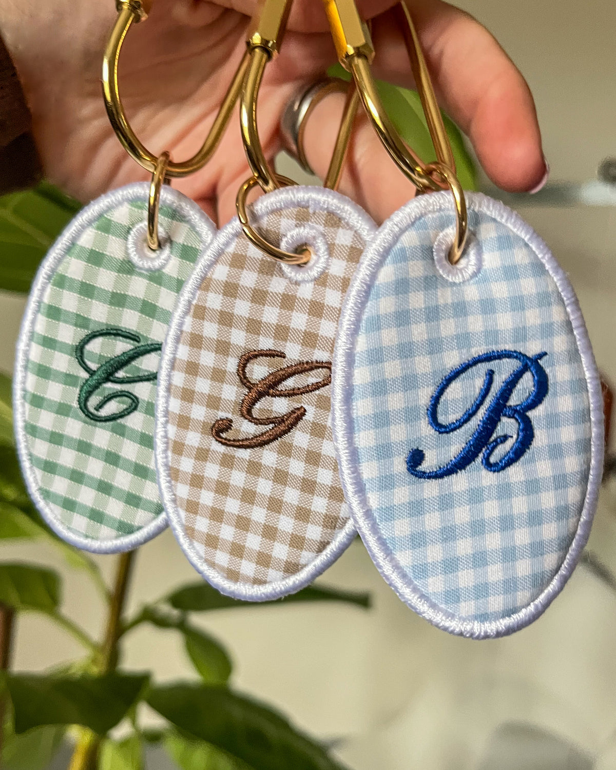 Personalised Embroidered Luggage Tags