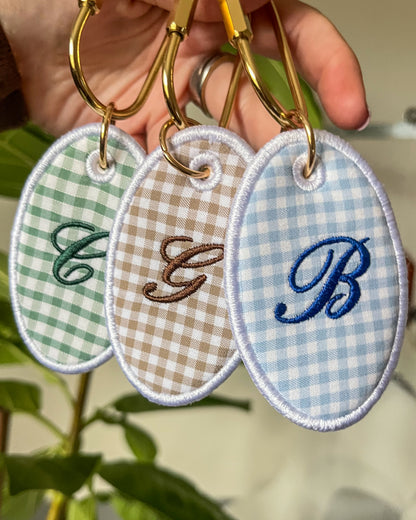 Personalised Embroidered Luggage Tags