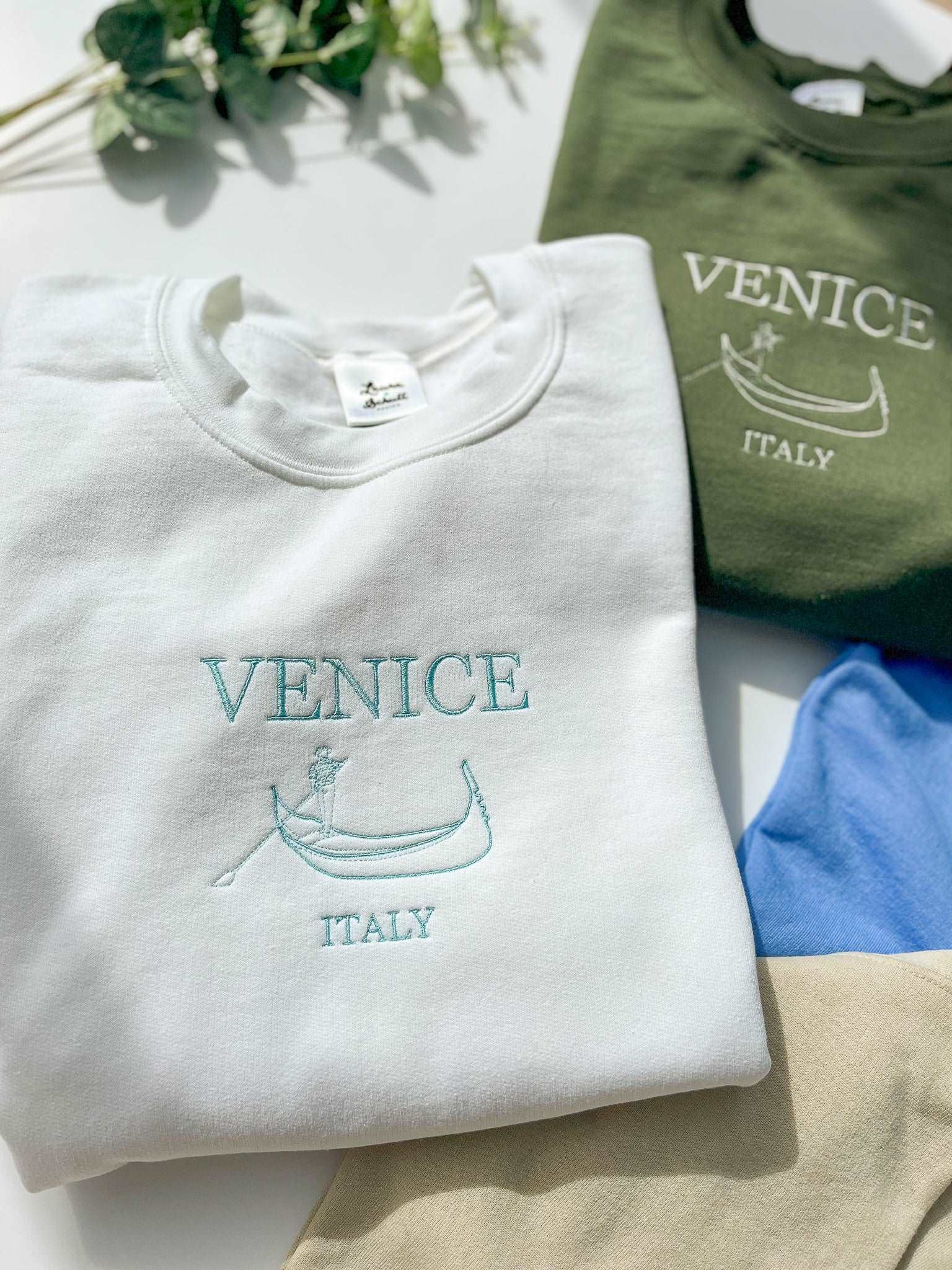 Venice Italy Gondolier Sweatshirt