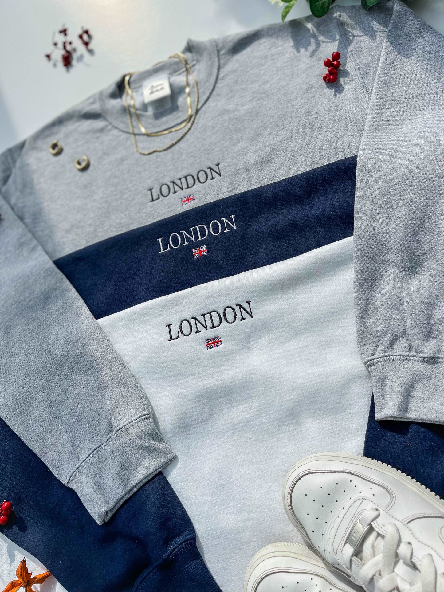 London England Union Jack Sweatshirt