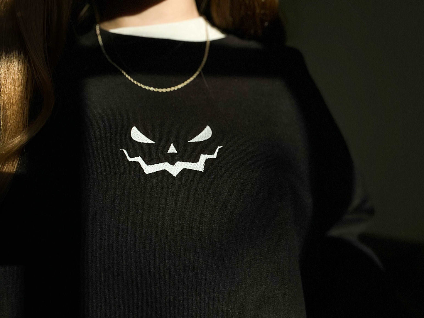 Evil Pumpkin Glow in the Dark Sweatshirt