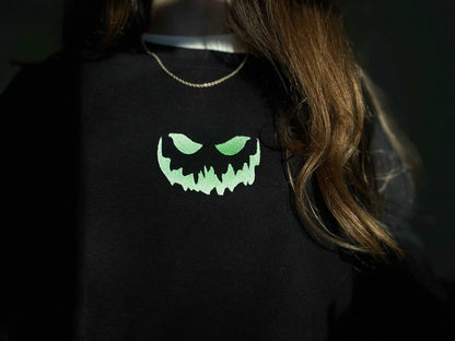 Slime Pumpkin Glow in the Dark Sweatshirt