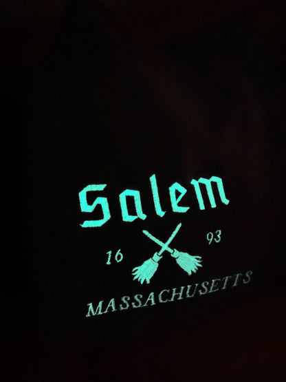 Salem Massachusetts Glow in the Dark Sweatshirt