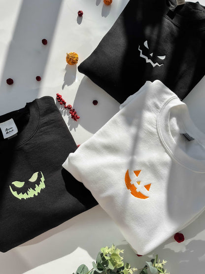 Evil Pumpkin Glow in the Dark Sweatshirt