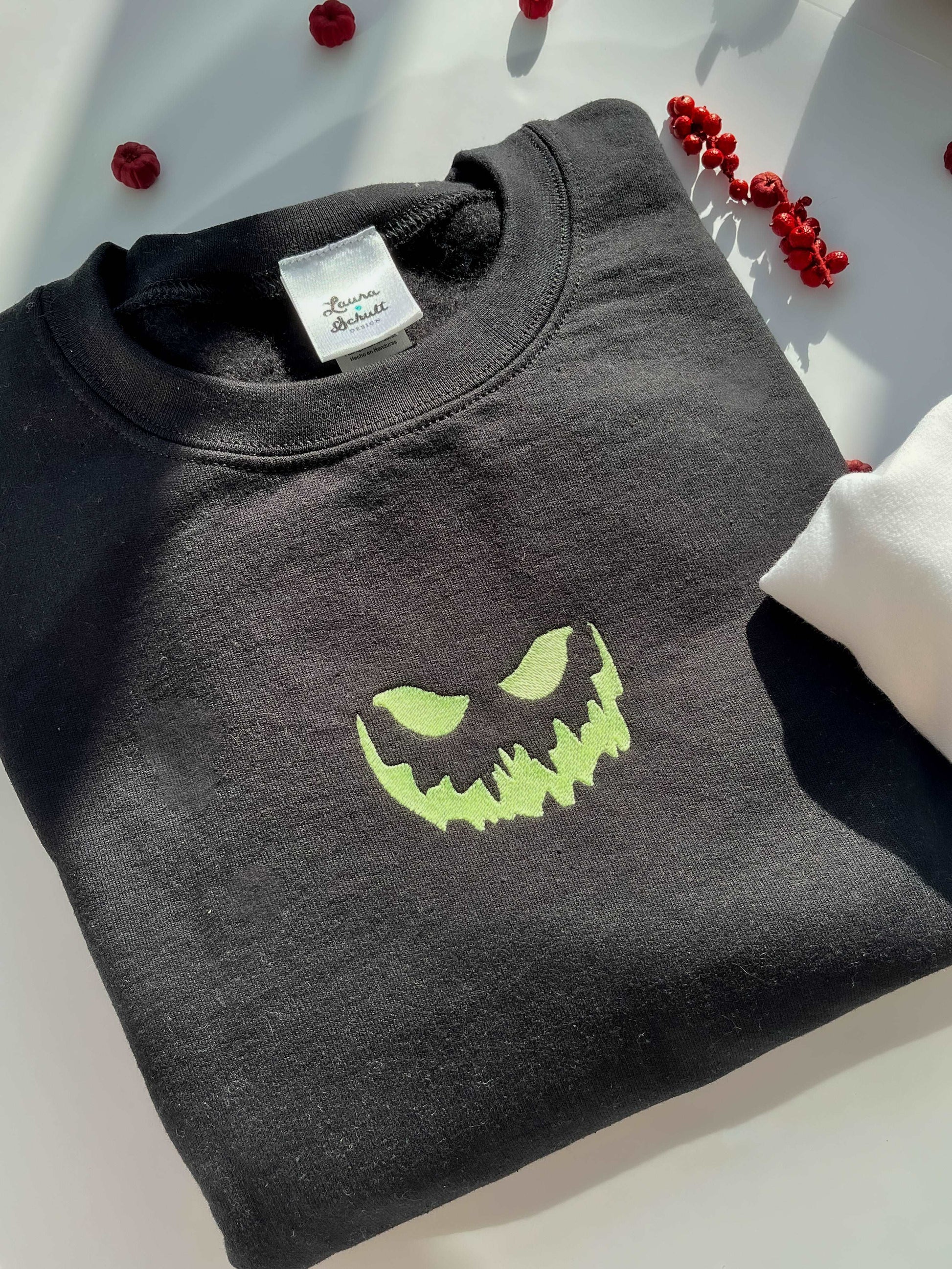 Slime Pumpkin Glow in the Dark Sweatshirt