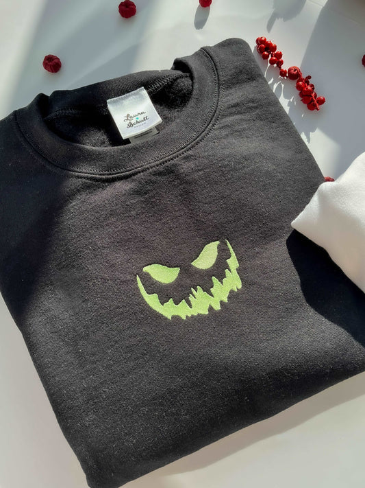 Slime Pumpkin Glow in the Dark Sweatshirt