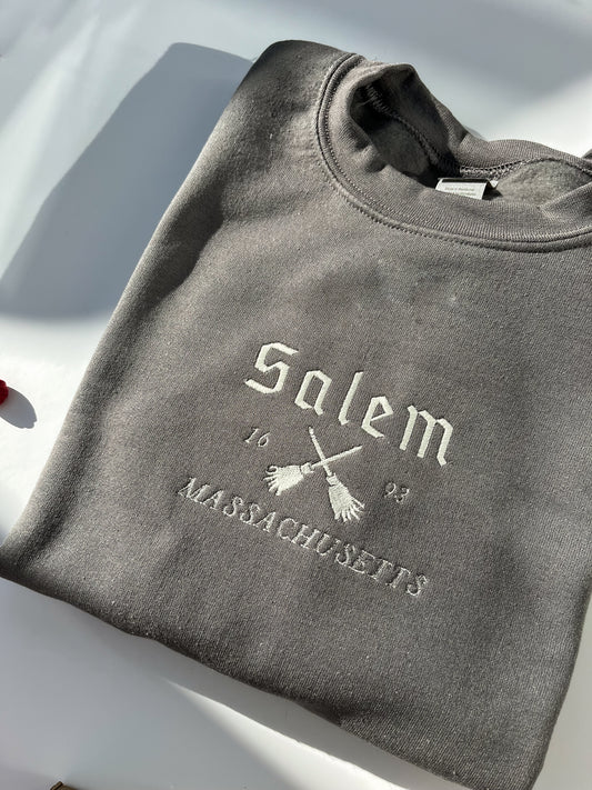 Salem Massachusetts Glow in the Dark Sweatshirt